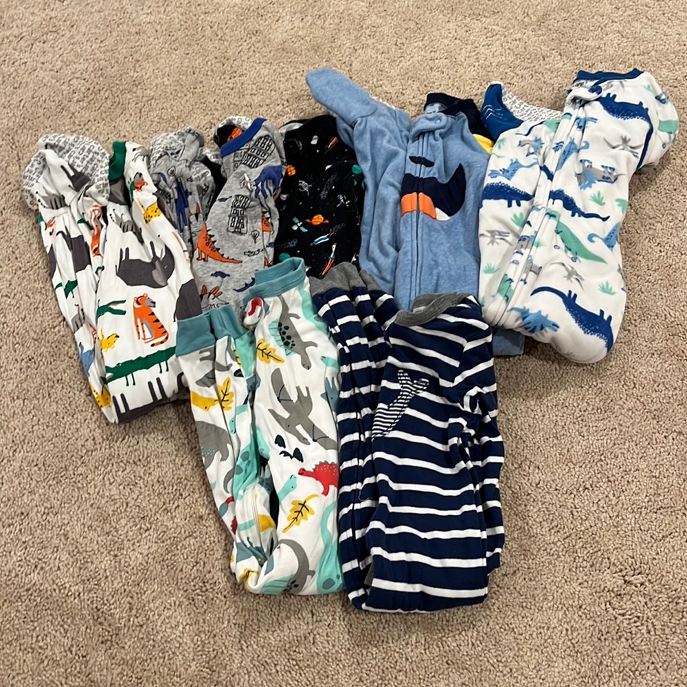 Carter’s Footie Pj Lot